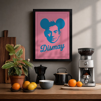 Dismay Typography - Framed Print