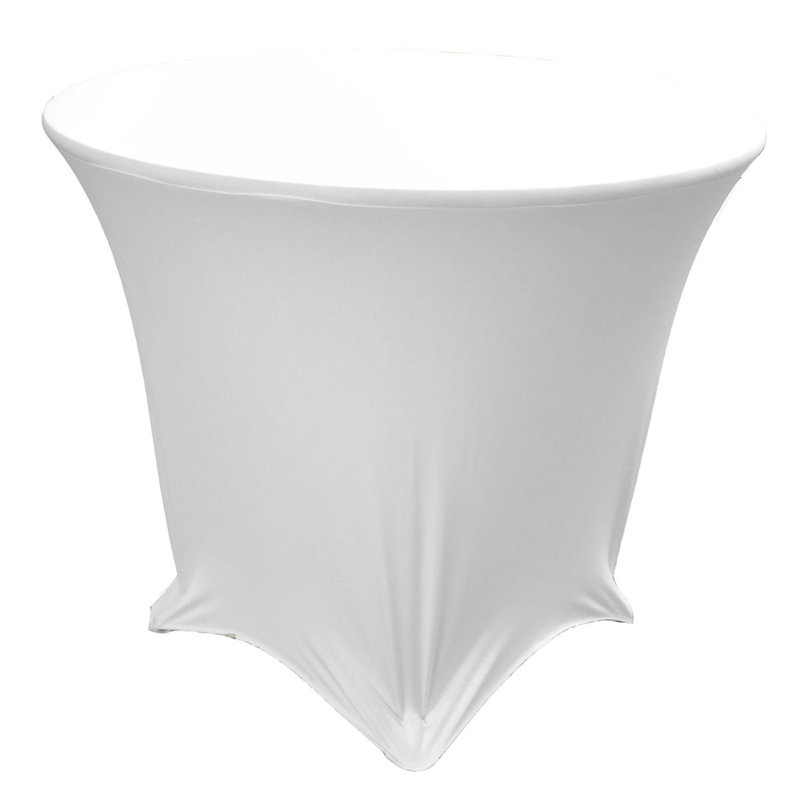 Nappe Spandex, Blanc, R 36 po x H 30 po