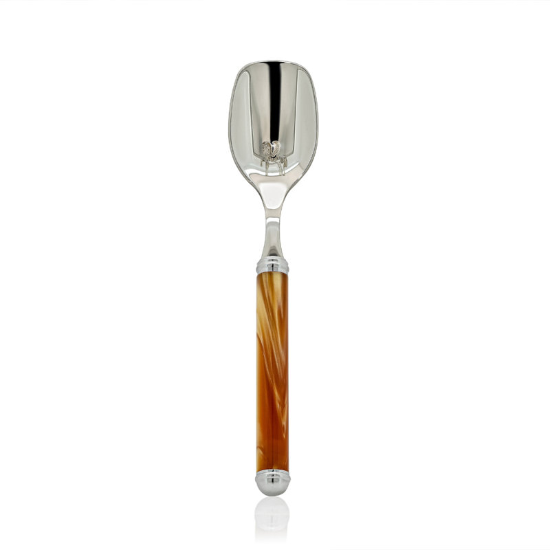 Ambrosiá Crystal Nut Bowl, Clear/Black/Amber