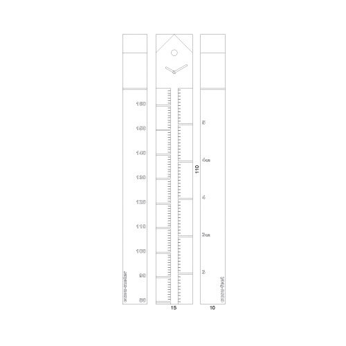 Étienne Wood Wall Clock, Tan