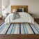 Premium Machine Washable Prisco Blue Rug