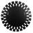 Solid Wood Sunburst Wall Mirror-515770162