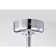 Ahnika 26 Inch Silver Chrome Finish 6 Light, 3 Blade Ceiling Fan with Remote