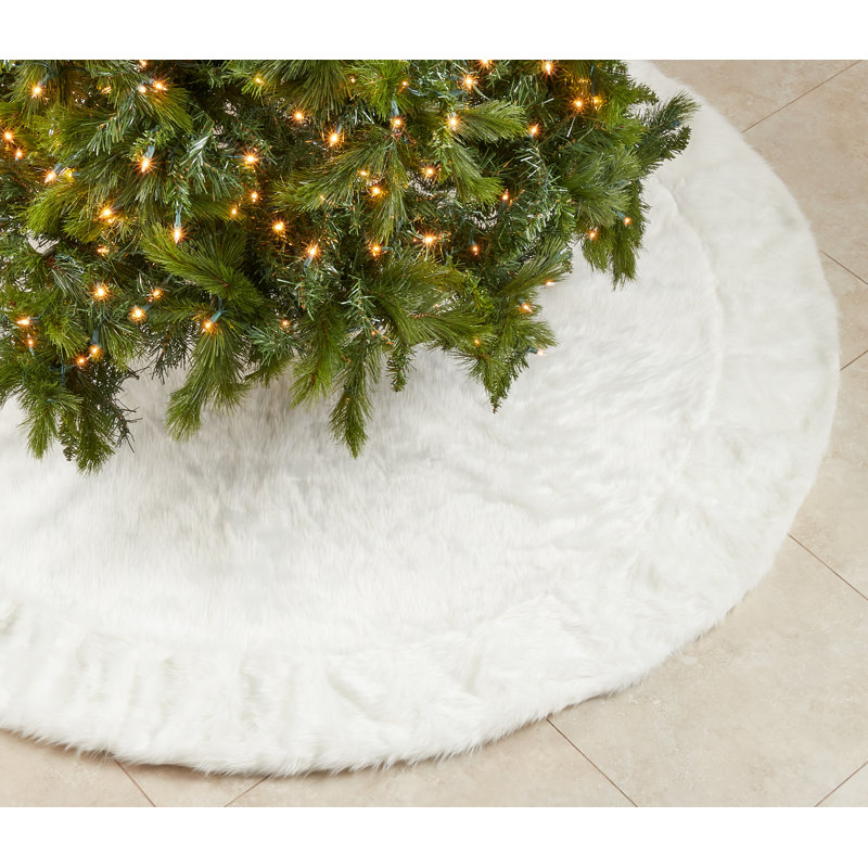 Noël Blanc Collection Tree Skirt, 72"