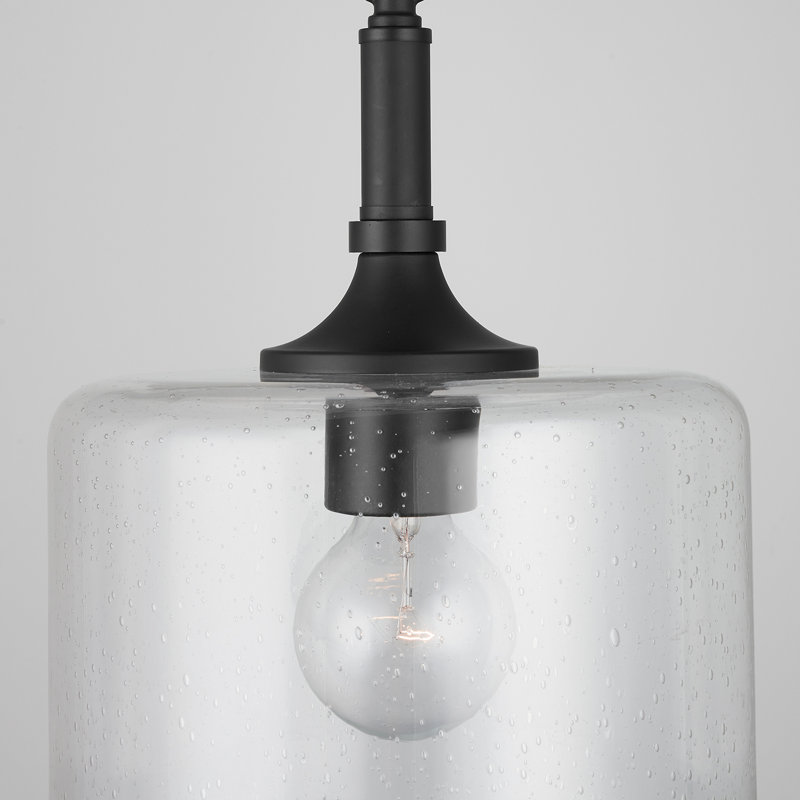 Ahern 1 - Light Single Pendant, Matte Black