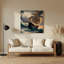 Art mural noir nautique traditionnel maritime-2084918700