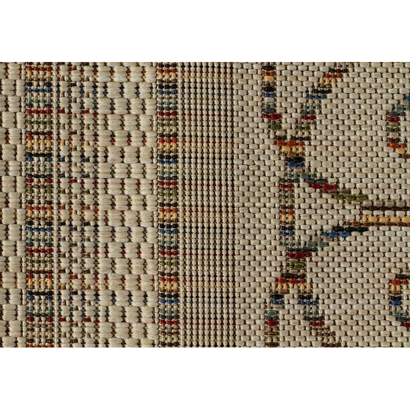 Tapis crème Hereth, Rectangle 6 pi 7 po x 9 pi 6 po