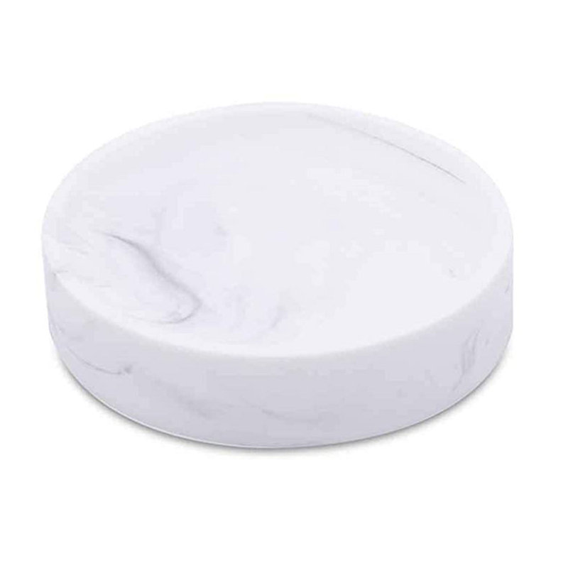 Marvel Soap Dish - Free Standing - 1" Resin/white
