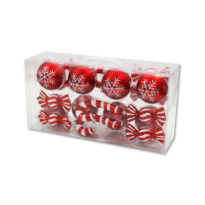 Arctic 3'' Solid Colour Christmas Shatterproof Holiday Shaped Ornament