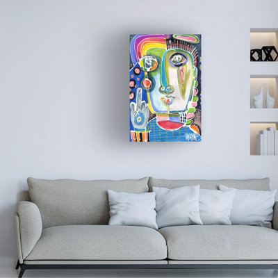 Art mural sur toile tendue - art mural Wyanne «Parfois, vous avez à dire oublier ces choses» pour le salon, la chambre à coucher ou le bureau - 30 x 47