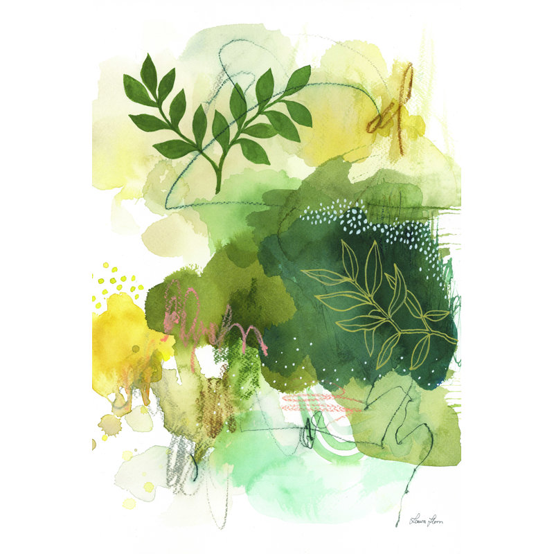 Natures dorées I, H 12 po x l 8 po