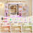 43" Makeup Vanity Desk with Stool and Power Outlet, Glass Top & RGB Light