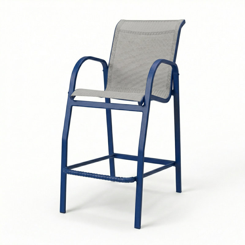 Tabouret de bar, Gris colombe / minuit