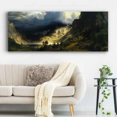 " A Storm In The Rocky Mountains "