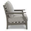 Chaise de patio avec coussins Ahumada