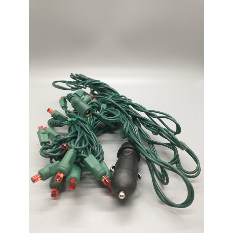 2'' LED String Lights, Red