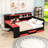 Wood Daybed with Desk and Drawers,Shelves-14339418-14339412
