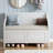 Upholstered Storage Bench,entryway bench-1352174832