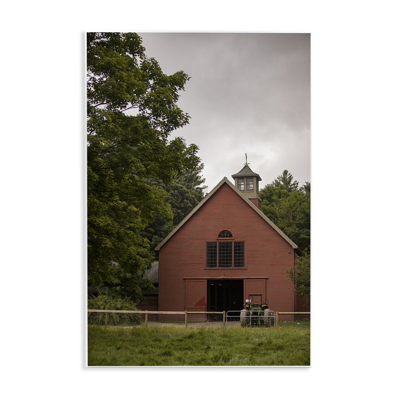 Plaque murale traditionnelle pour tracteur et ferme, design par Aaron Matheson, 19" H x 13" W
