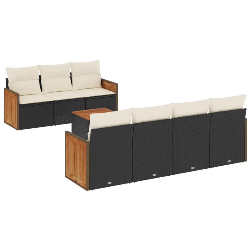 Ensemble de canapé de jardin Vidaxl