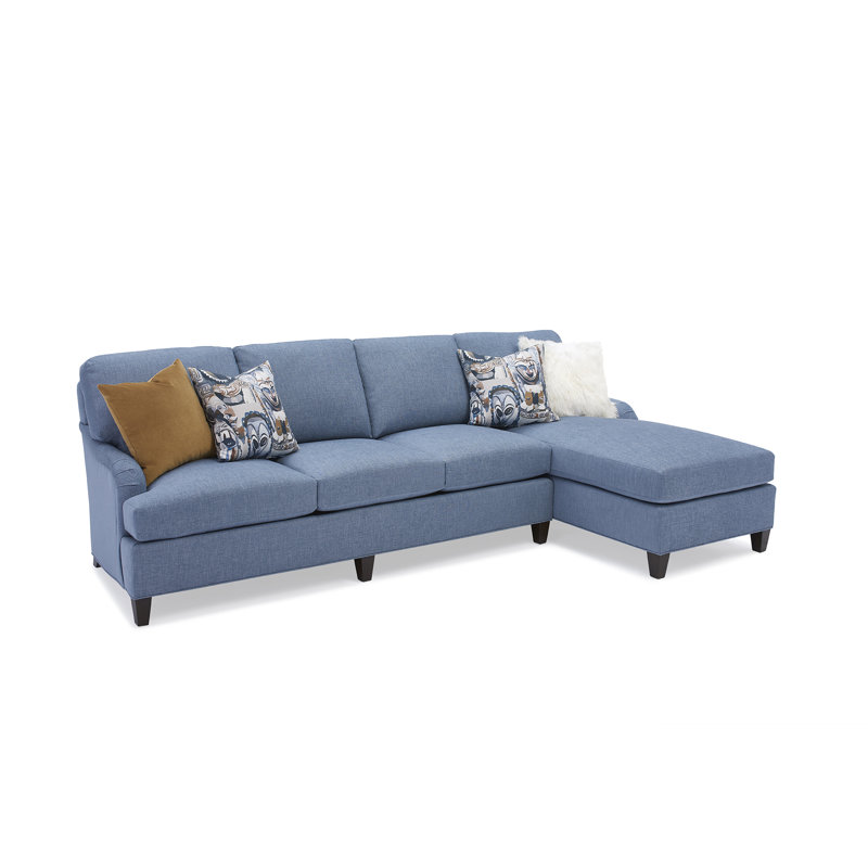 Emma Sectional, Banks Balsam, Ebony