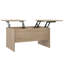 Table basse simple avec cadre en bois manufacturé avec rangement-84974918