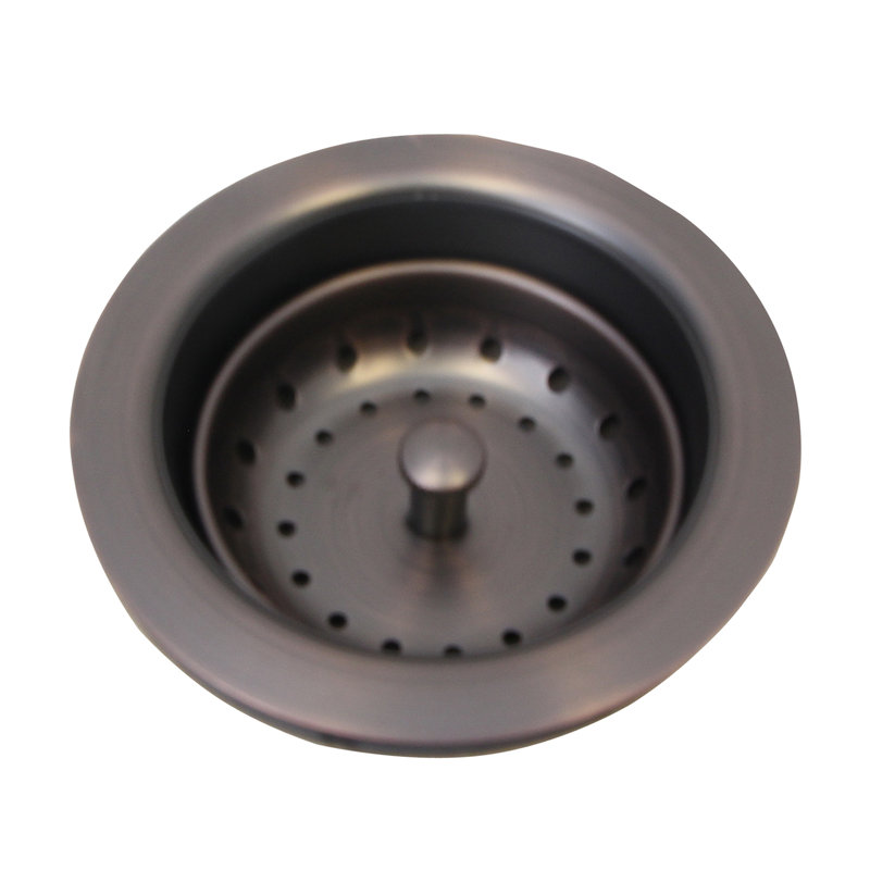 Drain pour évier de cuisine Bracket Strainer, Bronze huilé
