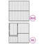 Roff 100cm H Galvanised Steel Exercise Pen-1978396974