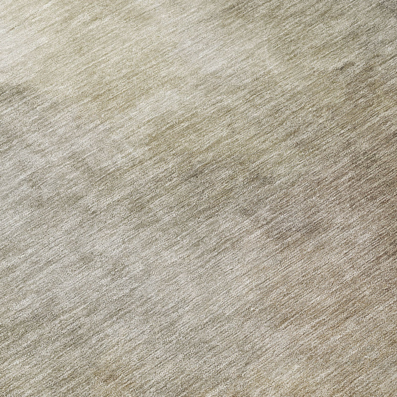 Machine Washable Indoor/Outdoor Chantille ACN2883 Abstract Rug, 8' x 10', Khaki