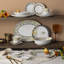 Ensemble de 4 assiettes de jardin Noritake Tusker, 10,50 po