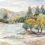 Morning Of Autumn I Painting by Sara Brown-26728146-26728152