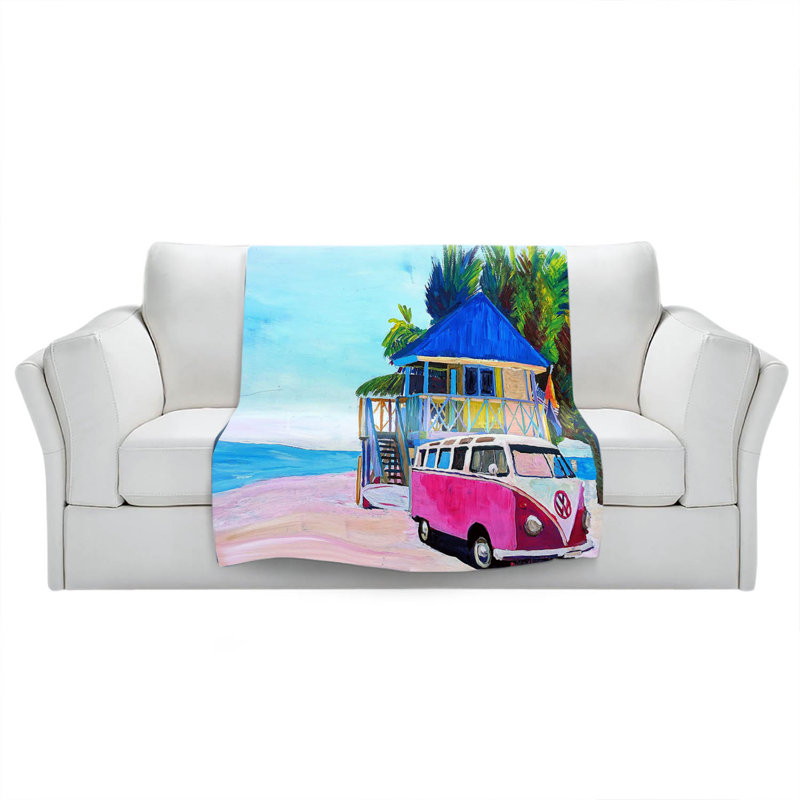  Couverture Surf Bus I, 68 po x 80 po