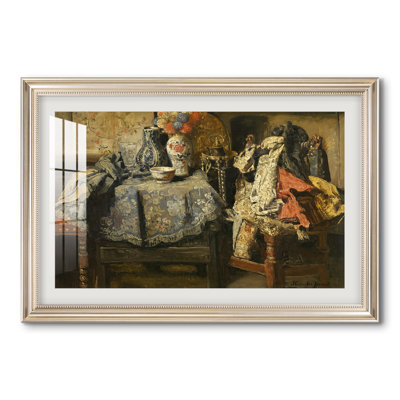 Antonia " Still Life Requisites " by Henri De Braekeleer