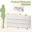 Commode 6 tiroirs Modern-1803059116