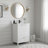 Stylish Textured Door Panel Bathroom Vanity-1918393797