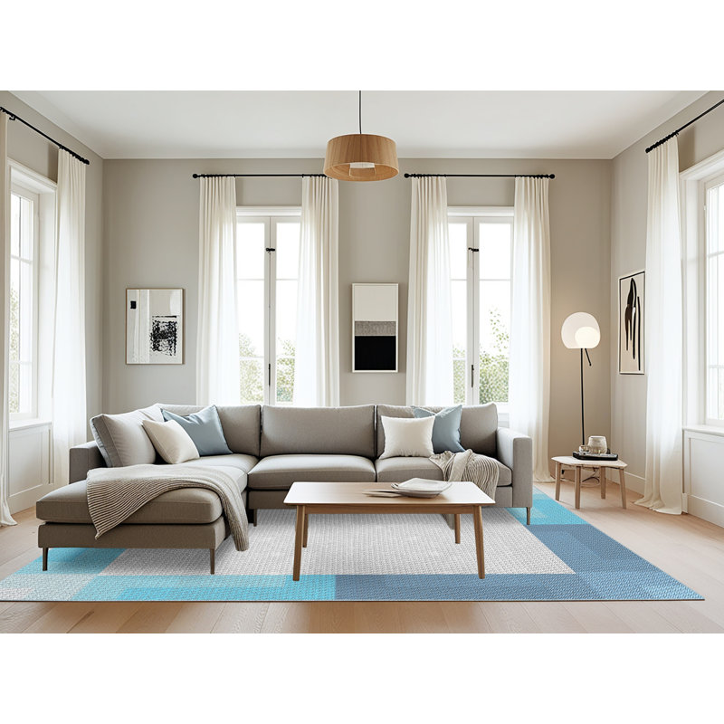 Tapis bleu Knutsen, Rectangle 8 pi x 12 pi