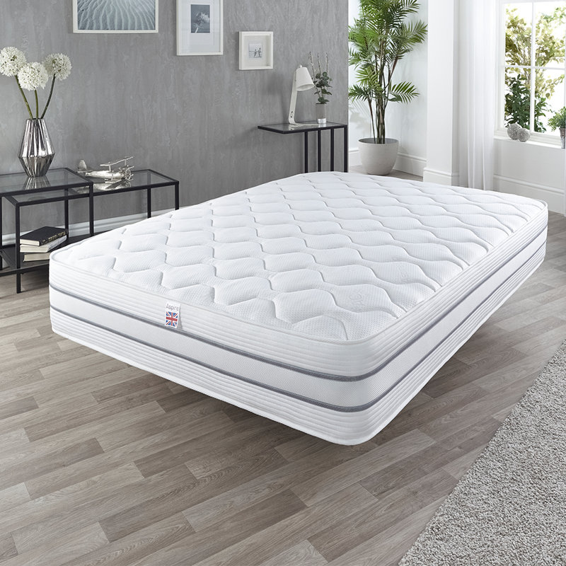 White Noise Open Coil Mattress, Small Single (2'6)