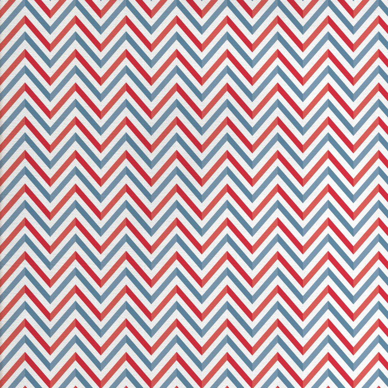 Tissu zig zag design, H 36 po x l 58 po x P 1 po