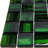 11" x 11" Straight Edge Glass Mosaic Sheet Wall & Floor Tile-60758515