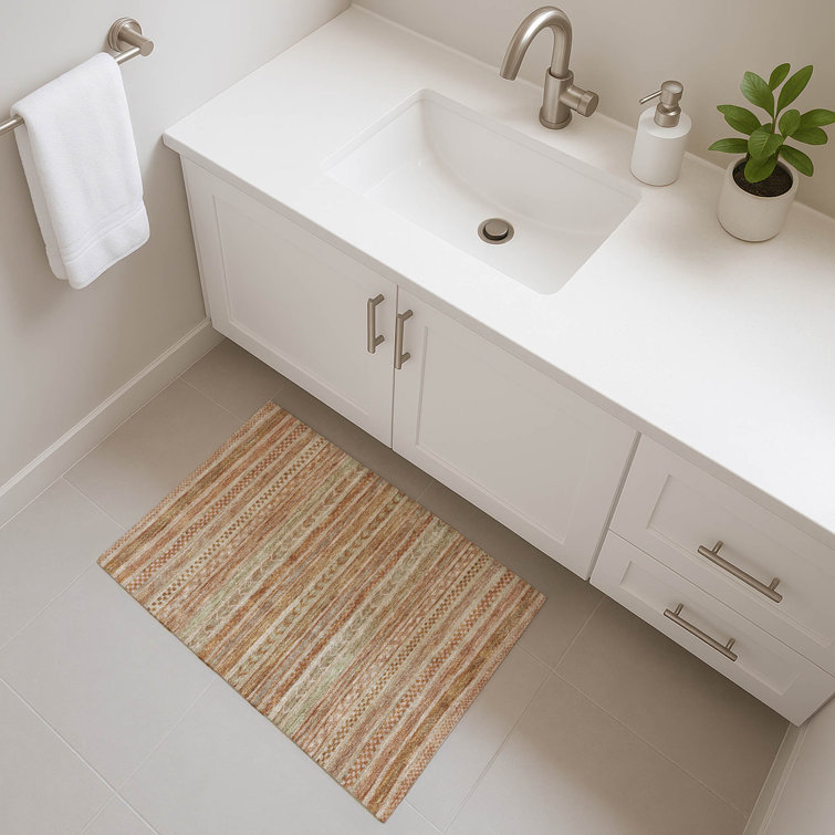 Premium Machine Washable Marasco AMF1625 Stripes Rug