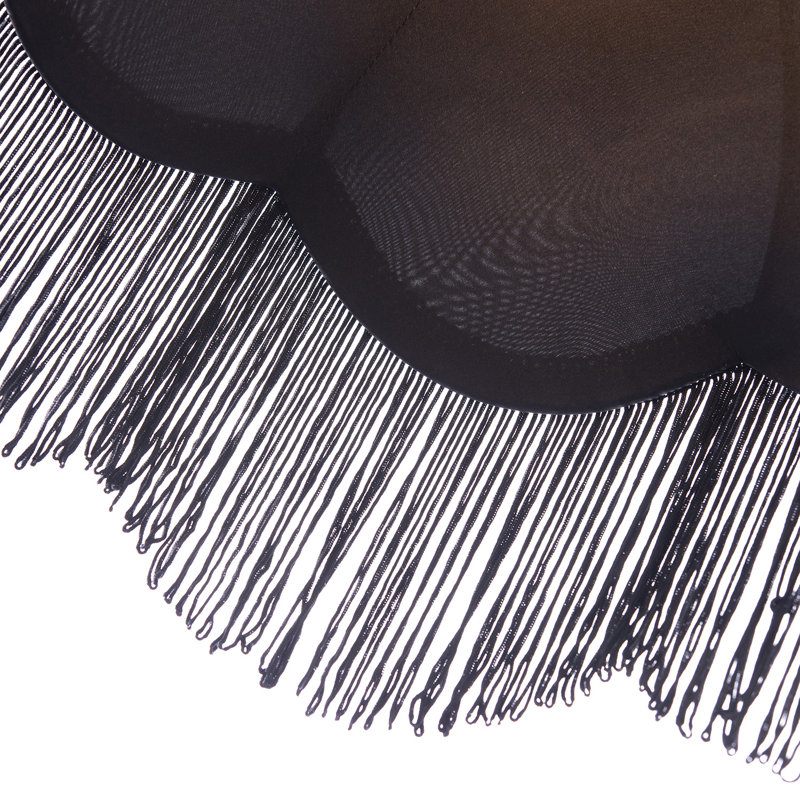28cm H Fabric Empire Lamp Shade ( No Direct Attachment Method ) in Black