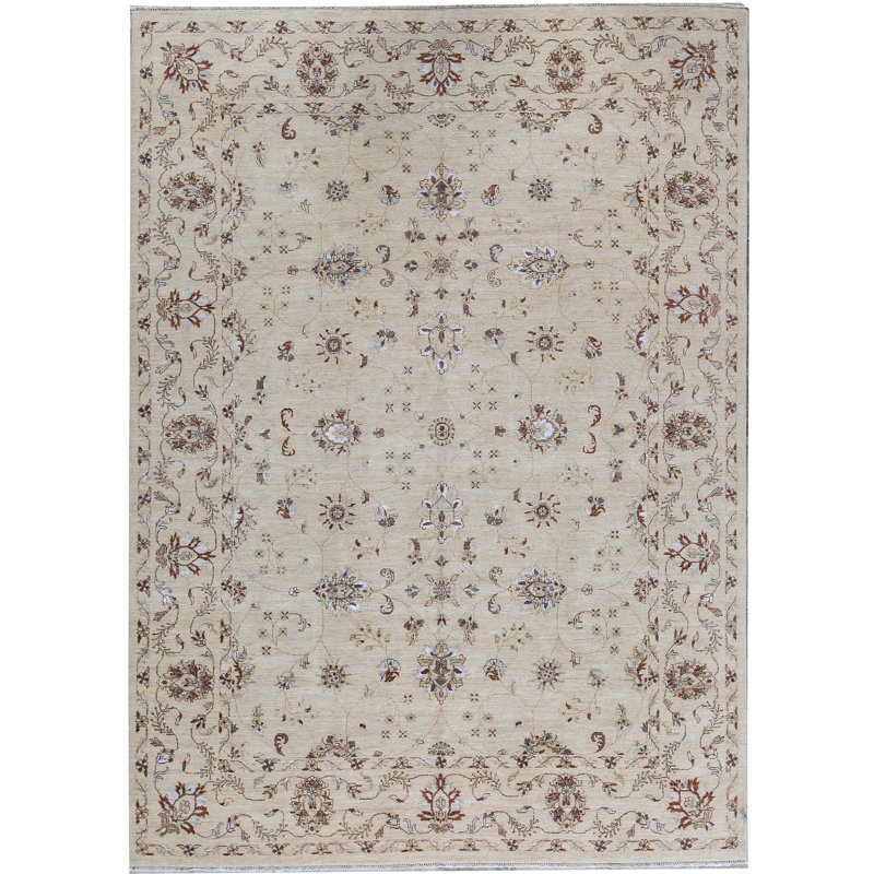 Tapis chameau noué à la main de haute qualité