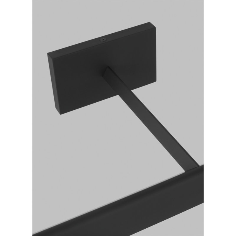 Dessau Dimmable LED Wall Mounted Picture Light, Nightshade Black