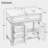 Sanoxis 36'' Fully Assembled Single Bathroom Vanity with Sink, 3 Drawers and Double-Door Cabinet, Black
