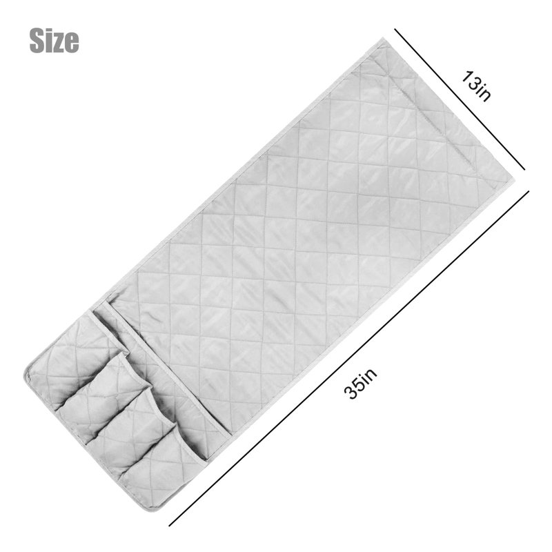 Couch Remote Control Holder,TV Remote Control Holder,Sofa Armrest Organizer,Gray