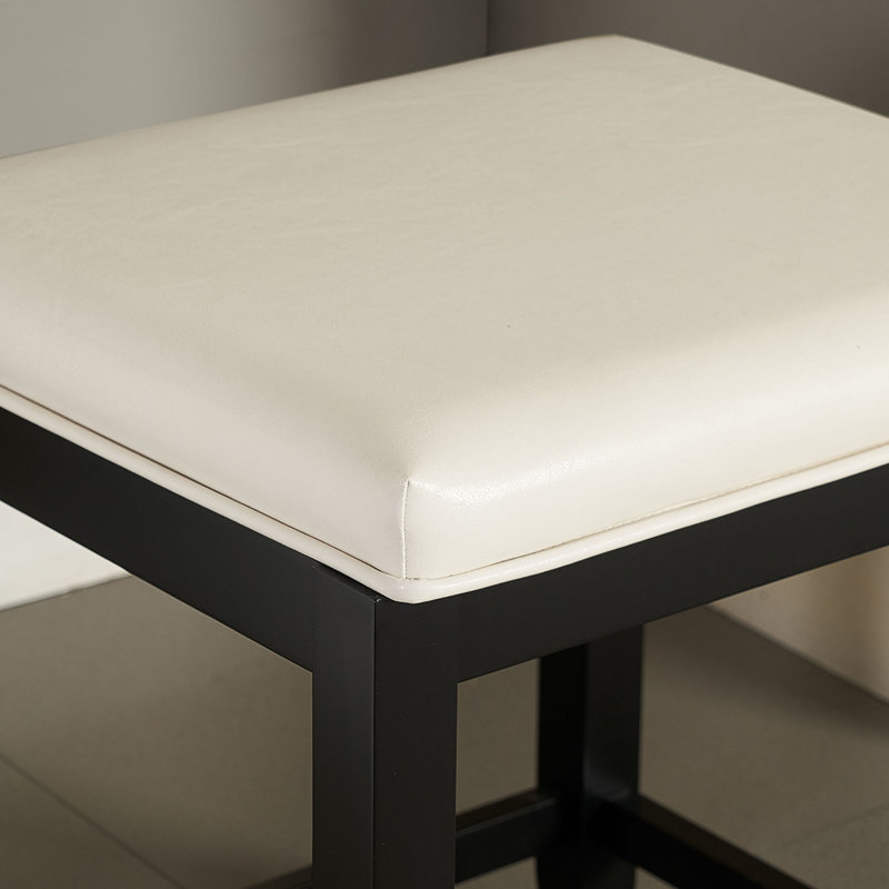 Tabouret de coiffeuse McCook, Noir