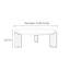 Table basse rétro au design minimaliste Wabi-Sabi-1000155523
