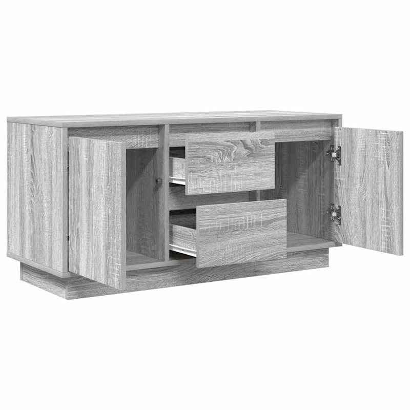 Anayelly Unfinished TV Stand for TVs up to 40", Grey Sonoma