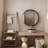 31.5" Bathroom Cabinet With Mirror And Adjustable Shelves, Gorgeous Black Matte Finish 31.5 Inch Metal Framed Storage