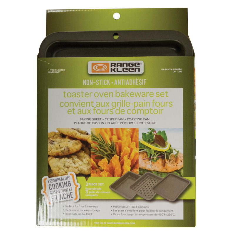 Ensemble de cuisson anti-adhésif 3 pièces range kleen